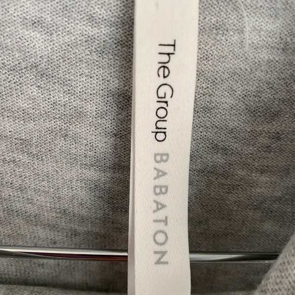 Aritzia Babaton Gray Long Sleeve Hoodie Small - Picture 3 of 7